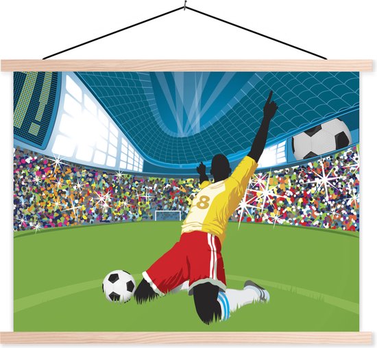 Poster Ronaldinho 20x30 Pouces - Affiche Murale Footballeur Brésilien - Art Football