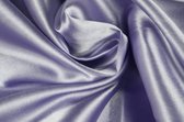15 meter satijn stof - Lavendel - 100% polyester