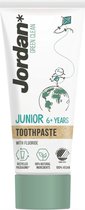 Jordan Junior - Green Clean Biologische Tandpasta - 6+ jaar - 50ml