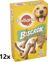Pedigree - Biscrok Gravy Bones - 12x400gr