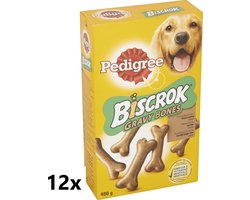 Pedigree - Biscrok Gravy Bones - 12x400gr