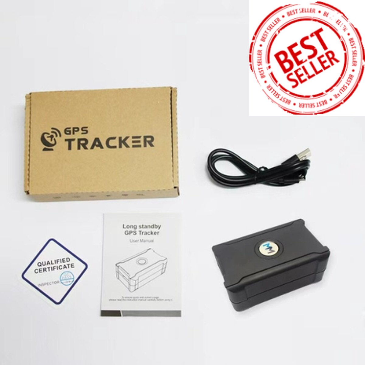 GPS Tracker Waterdicht GPS Tracker voor Auto, fiets, scooter