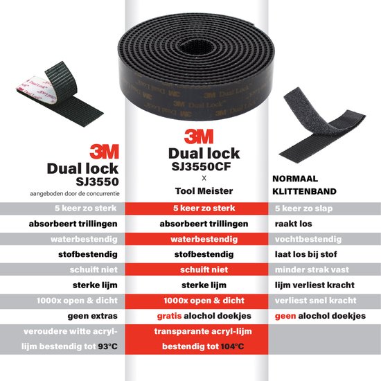 3M VHB tape - Dubbelzijdig - 9mm - 33 meter op rol - - de webshop voor mannen