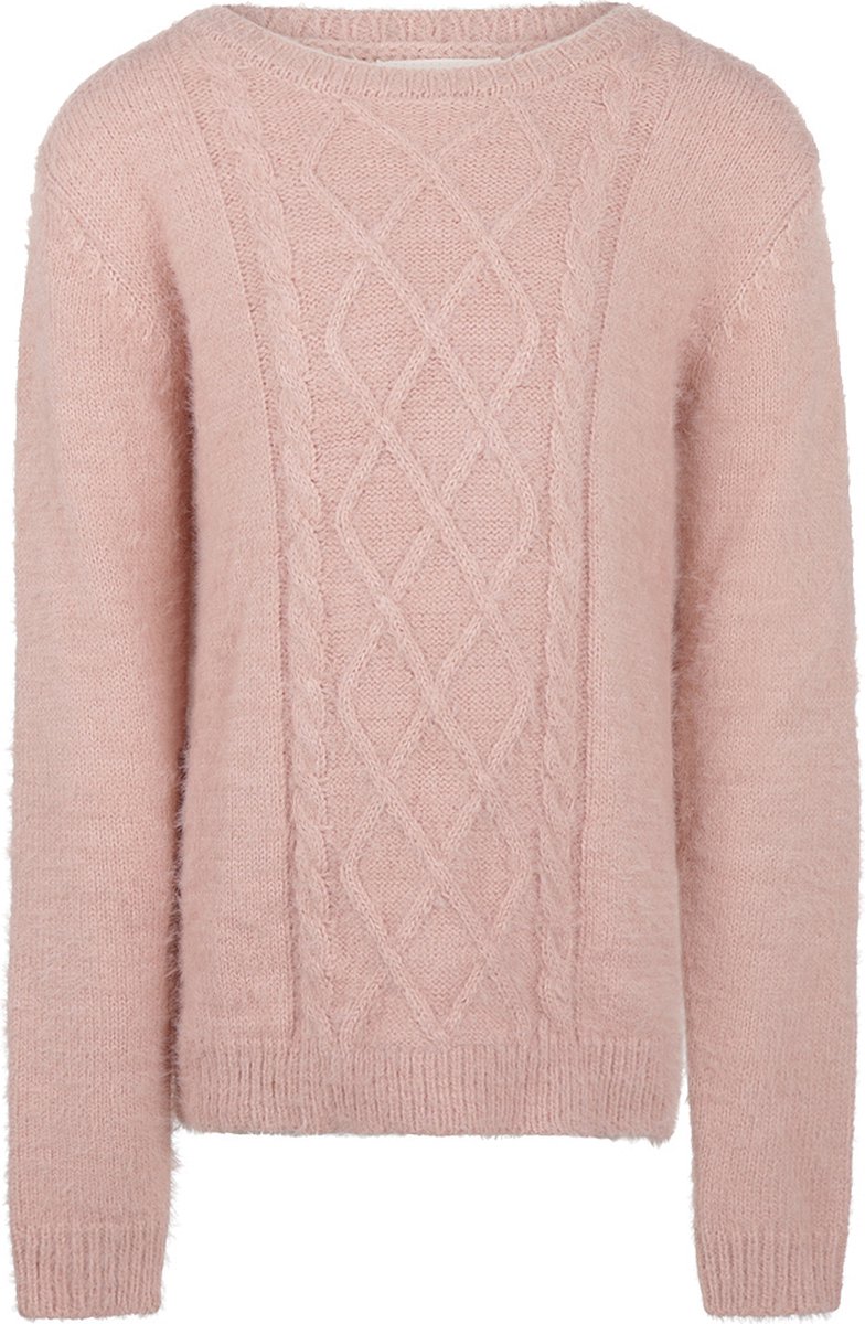 No Way Monday - Meisjes trui - Light mauve - Maat 122
