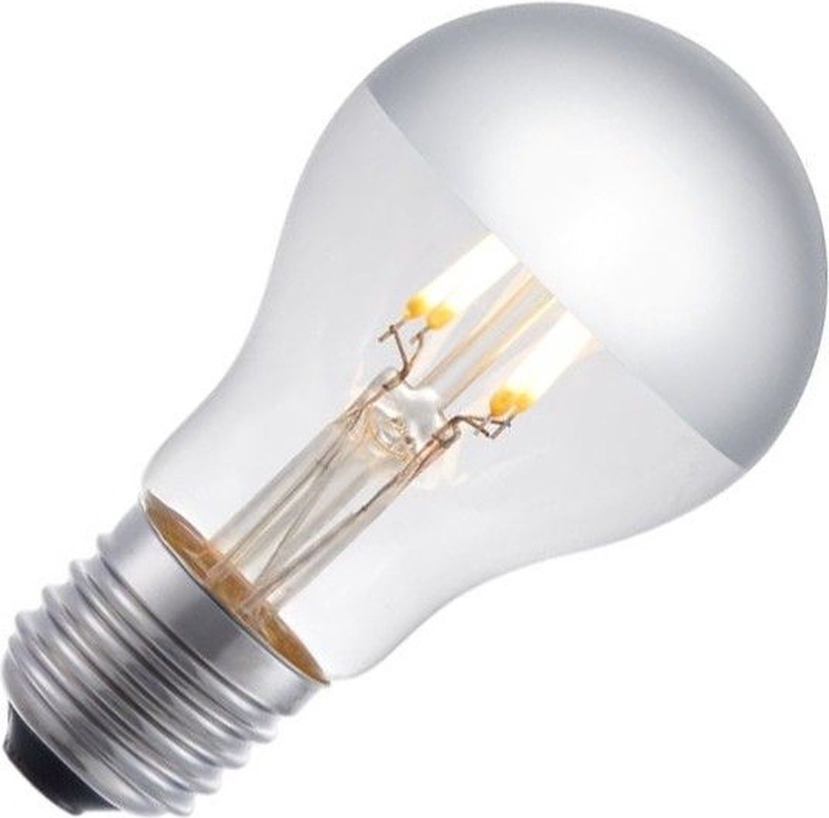SPL LED Filament Kopspiegellamp (zilver) - 4W / DIMBAAR