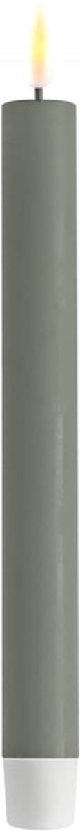 Deluxe Homeart Led Kaars Salie Groene2,2 x 24cm (2 stuks)