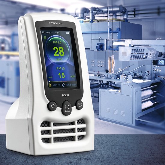 TROTEC BQ30 Deeltjesmeetapparaat