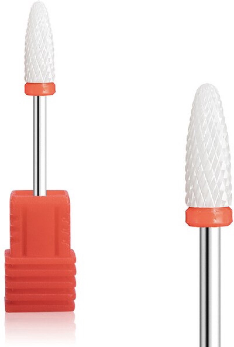 Callance Keramische Bitje Nagel Frees Rood (fijn) - nagelfrees - bit - bitje - frees - pedicure - manicure - nagels - nagelstyliste - kunstnagels - acryl - gel - gelpolish