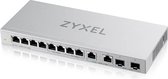 Zyxel XGS1010-12-ZZ0101F commutateur réseau Non-géré Gigabit Ethernet (10/100/1000) Gris