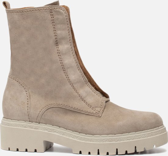 Gabor Vrouwen Suède Veterboots / Laarzen / Damesschoenen 72.876 - Beige -  Maat 38 | bol.com