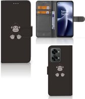 Telefoonhoesje OnePlus Nord 2T Wallet Book Case Verjaardagscadeau Gorilla