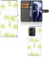 Magnet Case OnePlus Nord 2T Telefoonhoesje Palmtrees