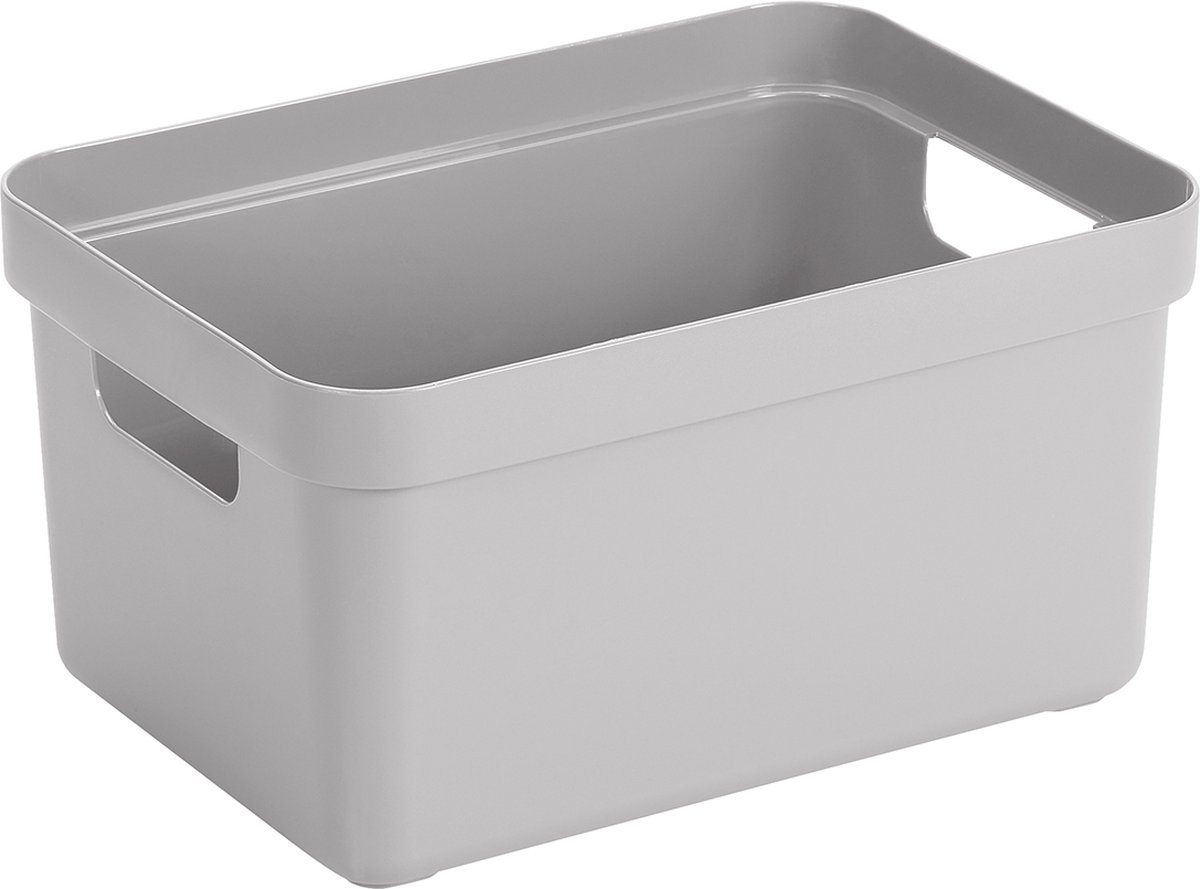 Sunware - Sigma home opbergbox 5L grijs - 252 x 175 x 122 cm