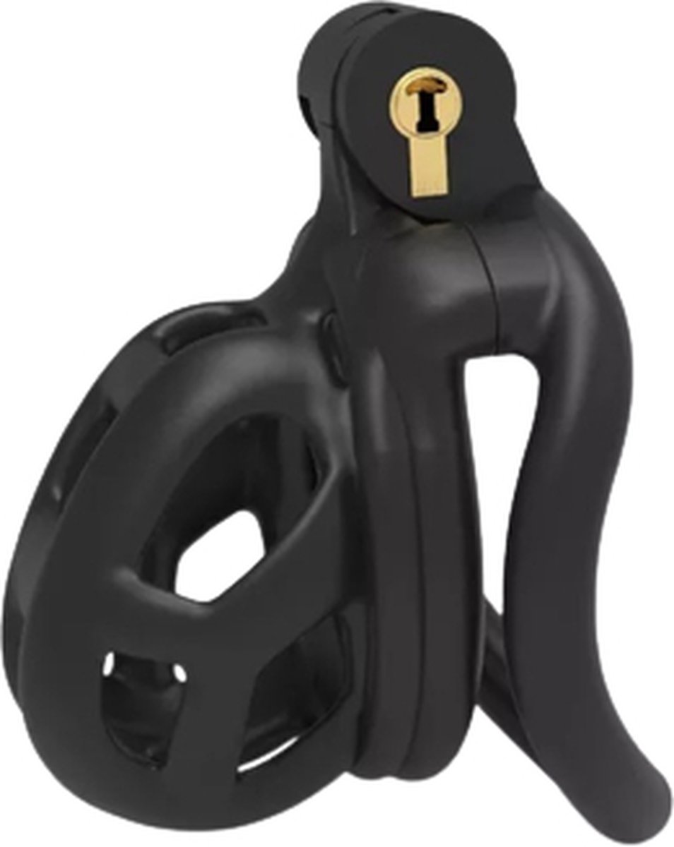 SissyMarket The Feminizer V2 Zwart XSmall Peniskooi Chastity cage