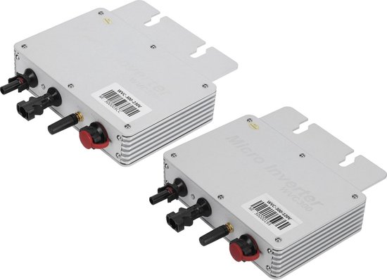 Compleet Doe-het-zelf Pakket Met 4 Stuks 330WP Zonnepanelen En Micro Omvormer Voor Schuin Dak Met Monitoring Per Paneel