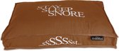 Lex en Max LOSSE HOES BOXBED SLEEP-STAY-SNORE 120X80cm GRAVEL