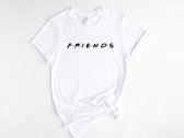 Lykke  Friends T shirt | Friends | Unisex T-shirt | Heren & Dames | Wit | Maat XL