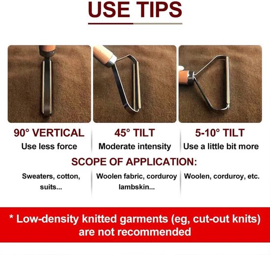 BOTC Pluizenverwijderaar - Ontpluizer -Draagbare Lint Remover - Verwijdert Pluisjes - Voor Tapijt - Zwart