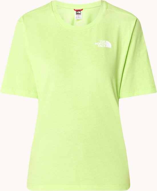 The North Face T-shirt met logo - Neon Groen - Maat S