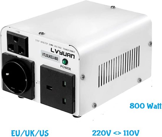 Onduleur de puissance pour véhicule/bateau avec 2 ports USB et prise CA -  120 W