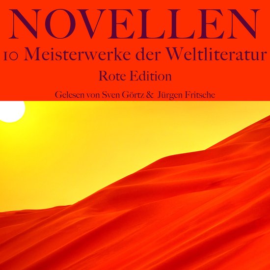 Novellen: Zehn Meisterwerke der Weltliteratur - Rote Edition - cover