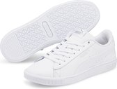 PUMA Vikky v3 Lthr Dames Sneakers - White/Silver - Maat 39