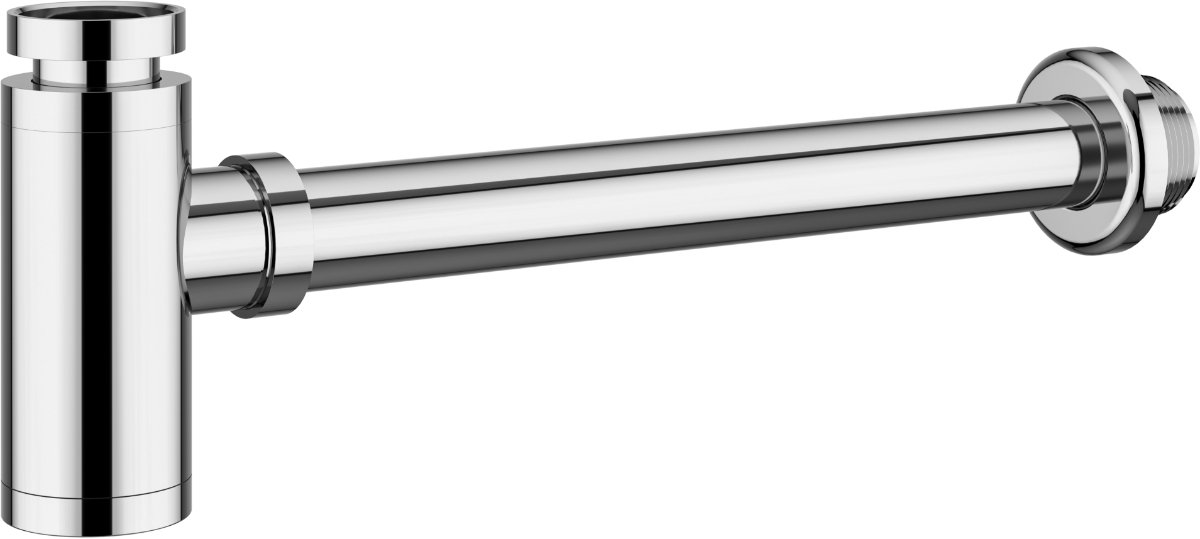 Dynamic Way sifon mini fonteinsifon RVS chroom inclusief muurbuis 5/4" x 32 mm