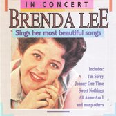 Brenda Lee - In concert - Sings her most beautiful songs - CD album