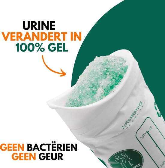 Jonhy Wee Noodtoilet, 3 stuks