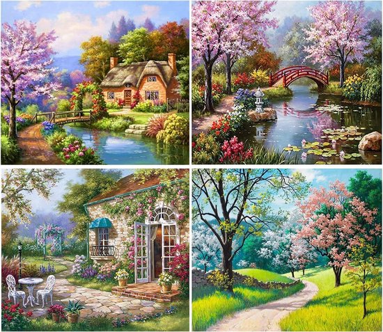Schilderen op nummer Volwassenen - Met Frame - Venetië - Landschap