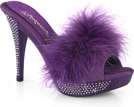 Fabulicious Sandales à Talons -40 Chaussures- ELEGANT-401F US 10 Violet