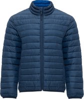 Gewatteerde jas met donsvulling Donker Blauw model Finland merk Roly maat XL