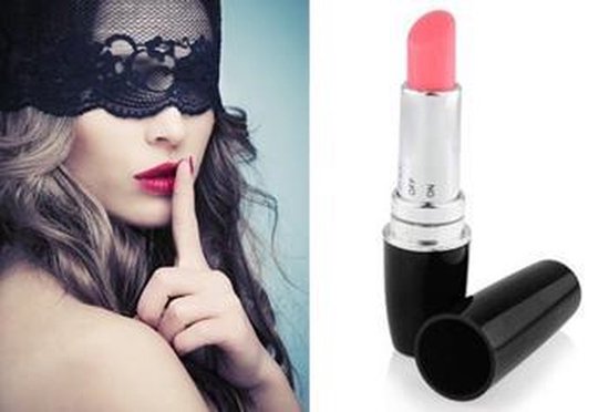 Lipstick Vibrator I Mini Vibrator I Lippenstift Vibrator voor Vrouwen I  Clitoris en G Spot Stimulatie I Zwart