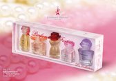 AANBIEDING, La Collection 5 Luxe Parfum Miniaturen met gratis Lavendelgeur zakje.