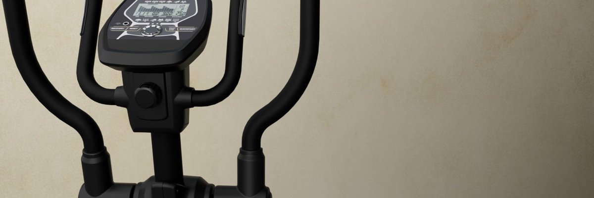 Afbeelding 2 van Kettler Nova P Black Hometrainer - Crosstrainer - 12 programma's - 16 trainingsniveaus - Hartslagfunctie - Indoor fitness
