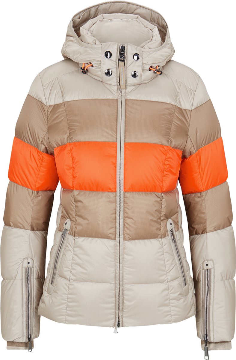 Bogner Woman Colly-D Jacket - Wintersportjas Voor Heren - Beige/Oranje - 38