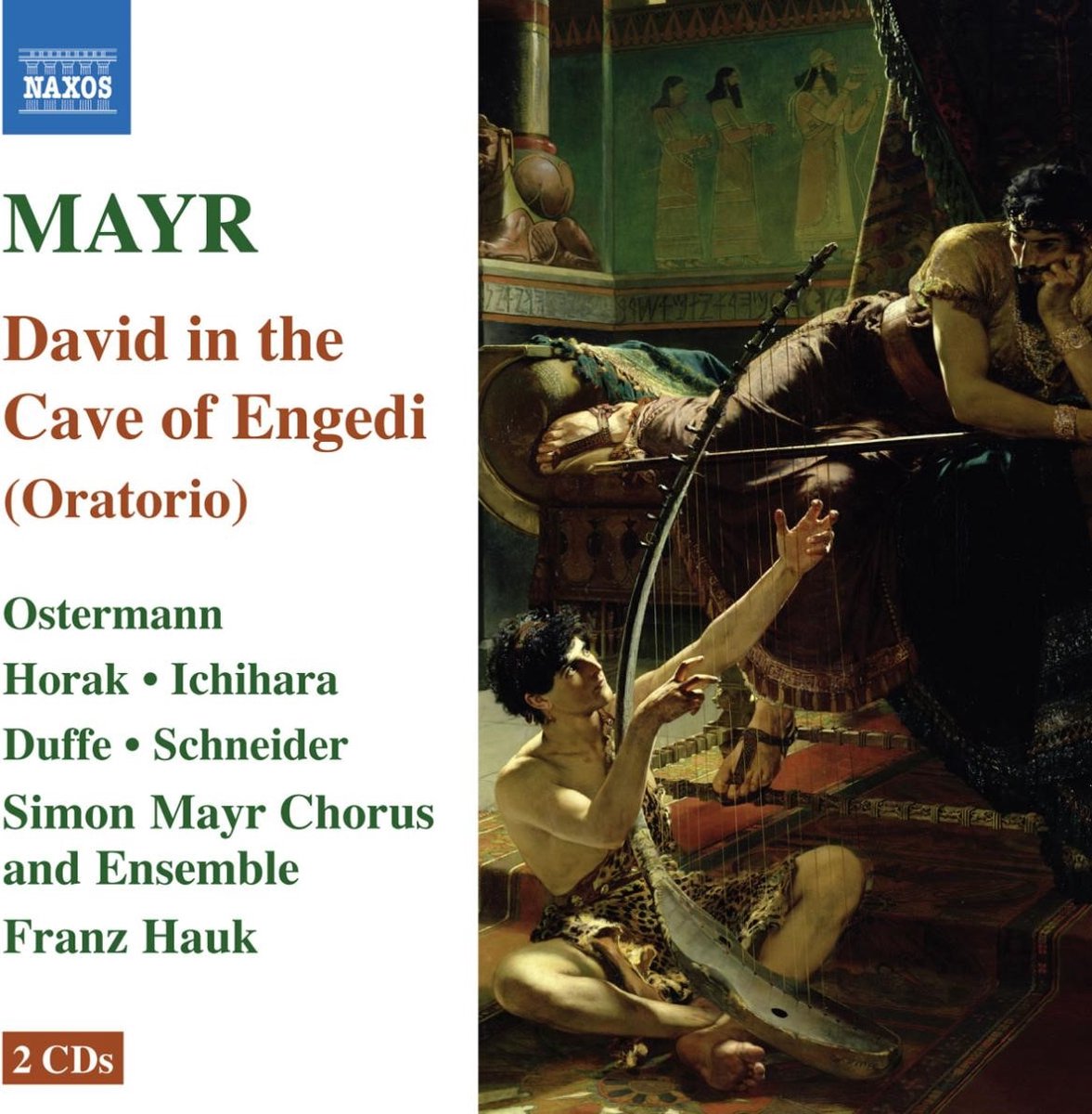 Simon Mayr Chorus And Ensemble, Franz Hauk - Mayr: David In The Cave Of Engedi (2 CD)