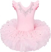 Justaucorps de ballet avec son propre nom rose - Sparkle - déguisement tutu princesse fille
