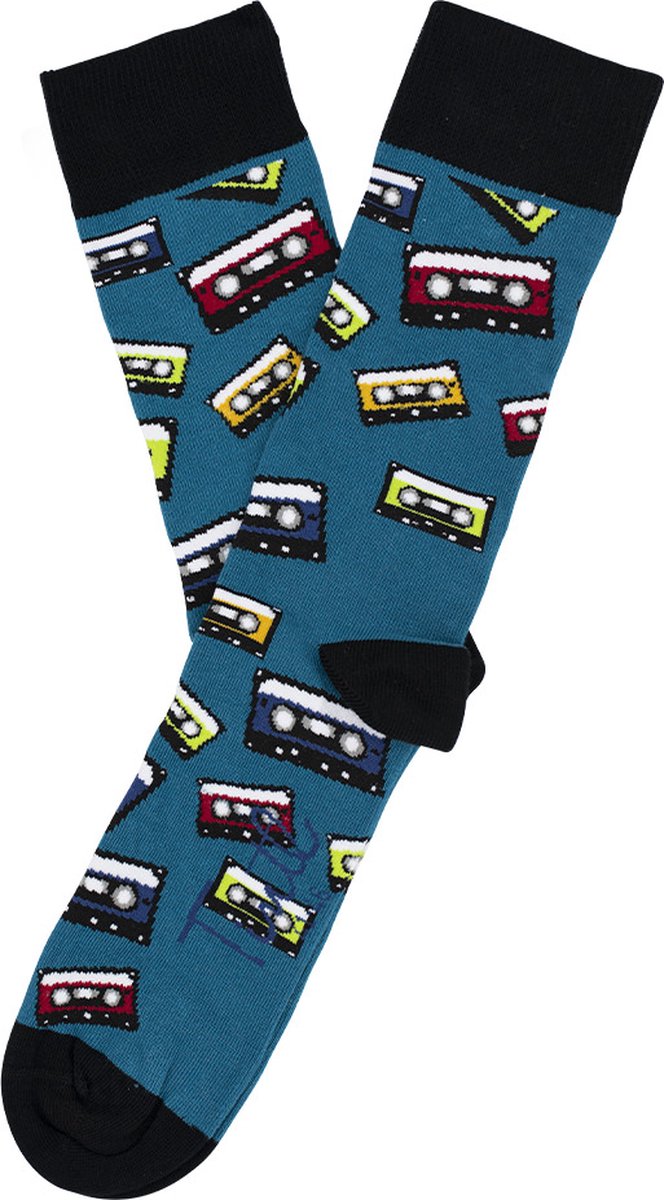 Tintl socks unisex sokken | Retro - Tape (maat 41-46)