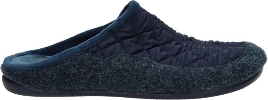 Foto: Nelson heren pantoffel blauw maat 42