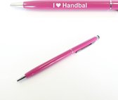 Pen Met Gravering - I Love Handbal