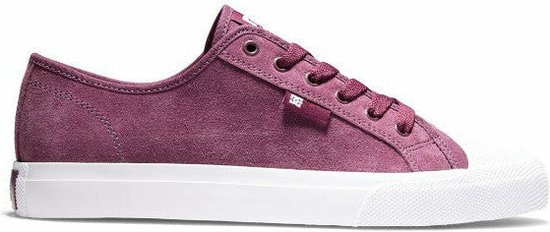 DC Shoes Manual Skateschuhe Für Frauen – Rote Sneaker Mit Slip-On Design