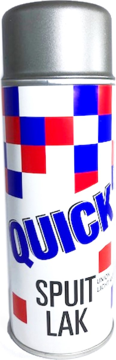 Quick Licht antraciet lak - 400ml - Sneldrogend - Duurzaam - Geschikt voor binnen en buiten