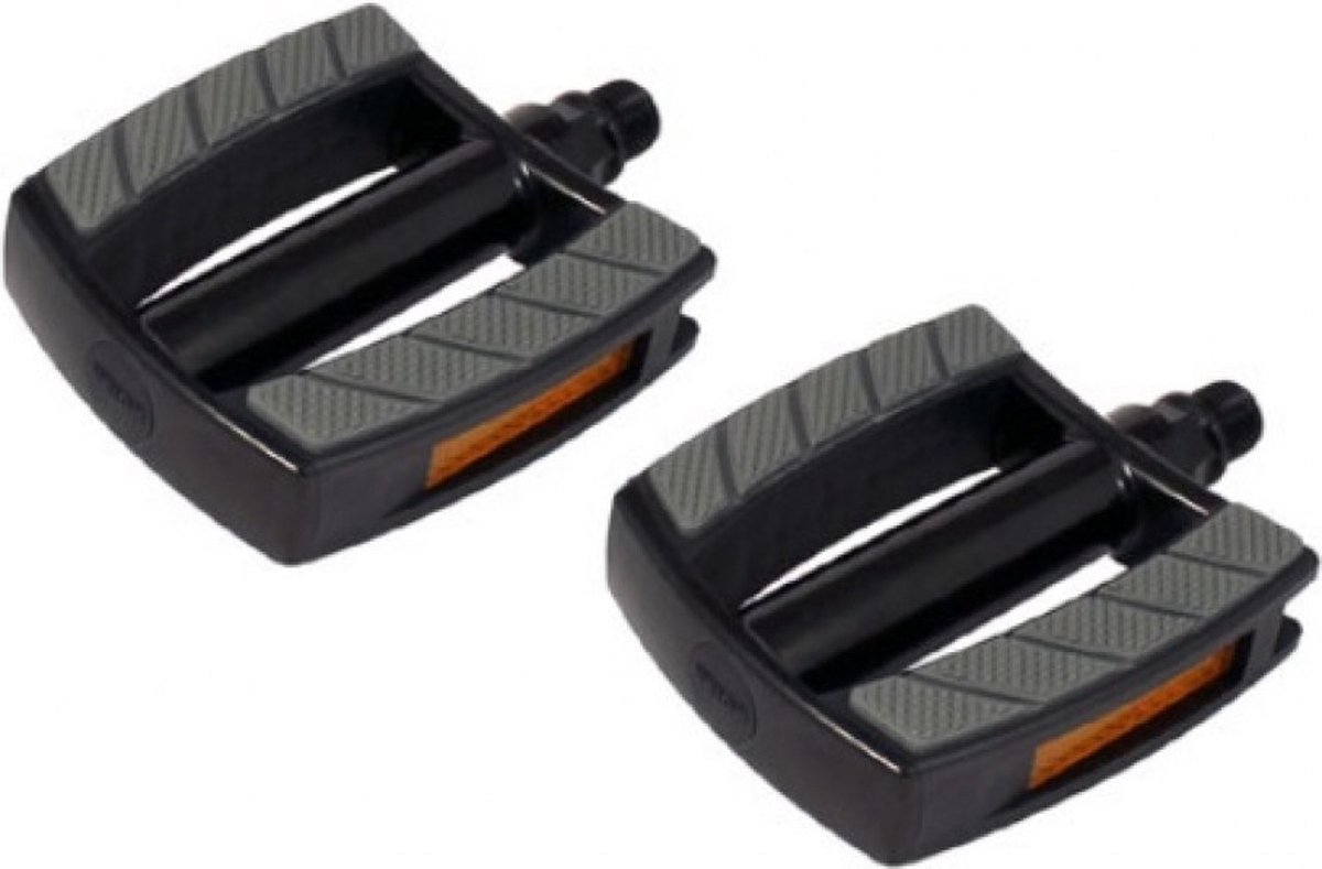 Pedaalset Marwi SP-2828 aluminium huis non-slip - zwart (op kaart)
