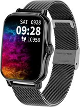 Avalue® Smartwatch Heren, Dames en Kinderen - Horloge Voor IOS, Android en HarmonyOS - Met Extra Siliconen Band