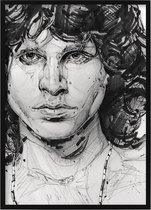 Jim Morrison - toile - 70 x 100 cm