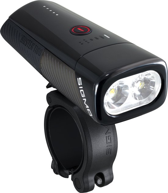 Sigma BUSTER 1100 USB LED Fiets Koplamp - 1100 Lumen - Li-ion accu - Oplaadbaar — afbeelding 2
