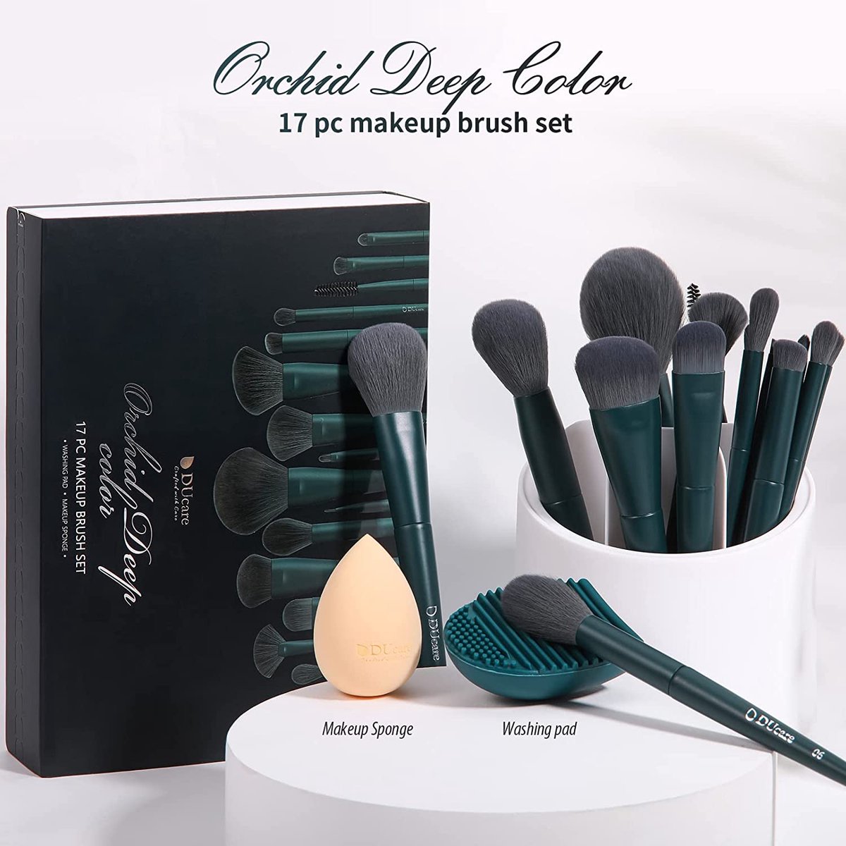 Make-Up Kwasten Set - Make-Up Brush Set – Cosmetica Premium Kwastenset