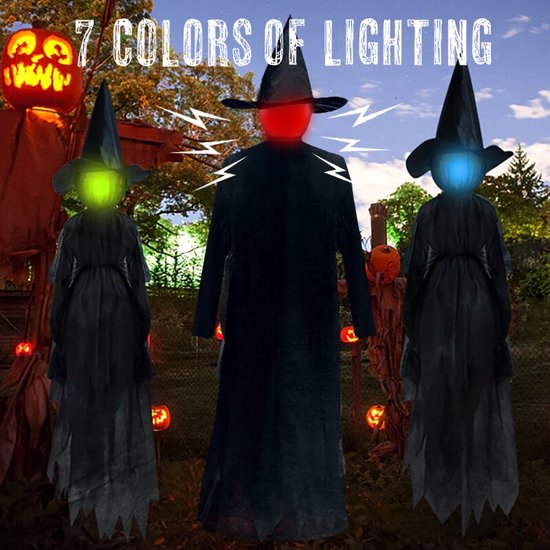 Gratis kleurplaat Halloween heks en pompoen Heks op een boomstronk - Print en Kleur