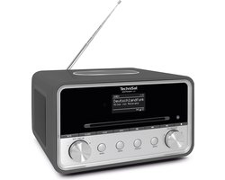 TechniSat DIGITRADIO 586 internetradio met DAB+ - Antraciet/Zilver